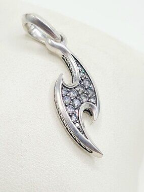David Yurman Society Award Star Limited Edition Pendant w/ Gray Diamonds - RARE
